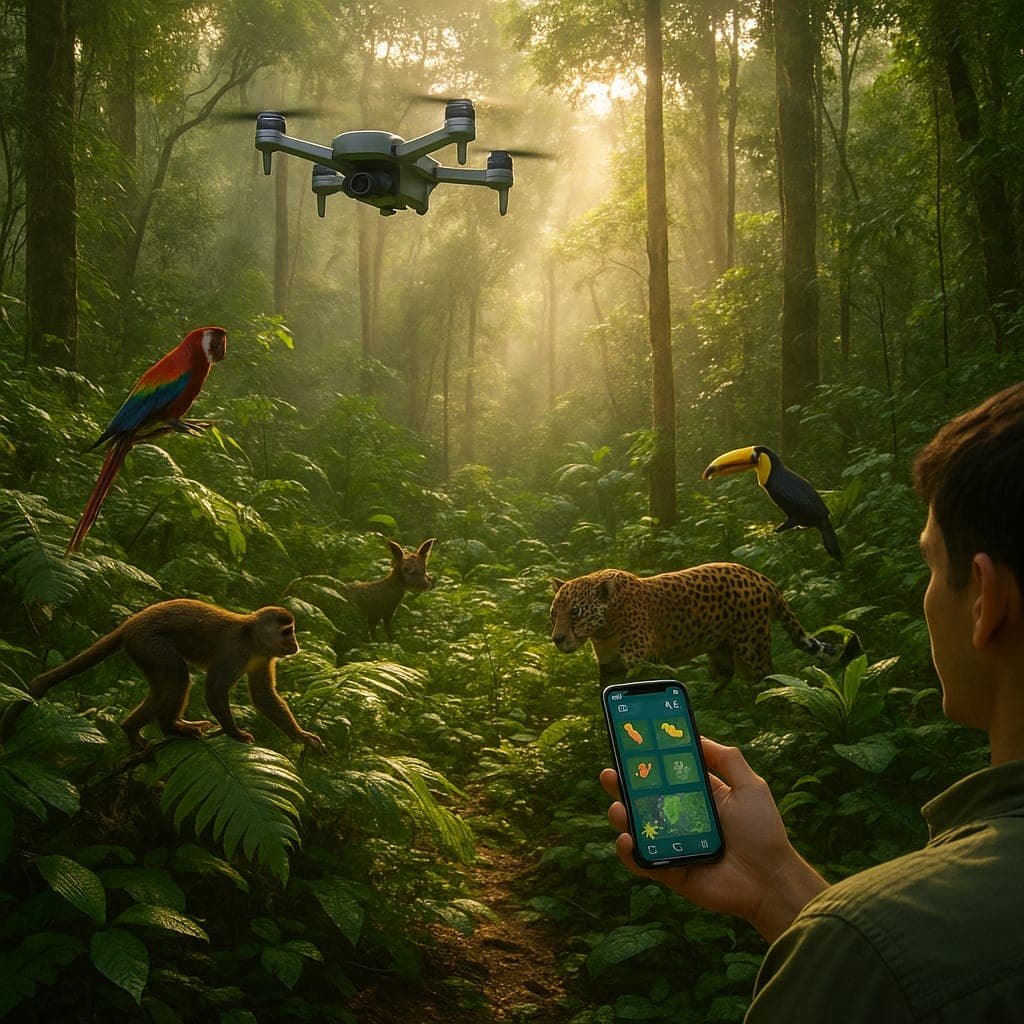 Ecoturismo Inteligente: Quando a Tecnologia Serve à Natureza